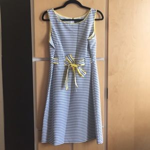 Jessica Howard striped seersucker dress